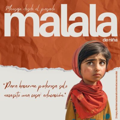 Malala Yousafzai: “Para hacerme poderosa solo necesito una cosa: educación”