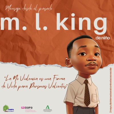 Martin Luther King Jr.: “La no violencia es una forma de vida para personas valientes”