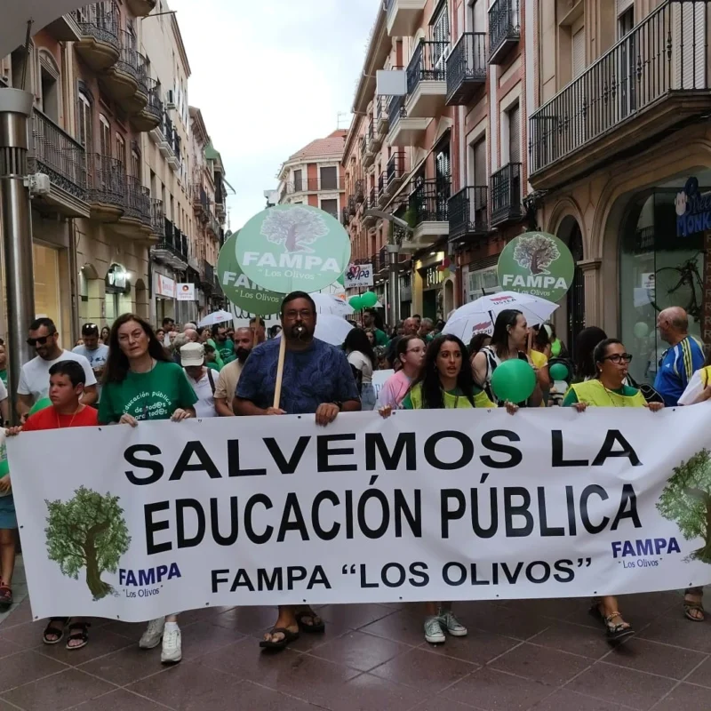 Voces verdes inundan Linares por una educación pública digna